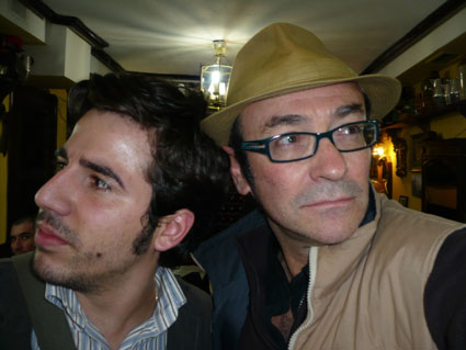 Lorenzo Rodríguez Garrido y  Javier Puebla