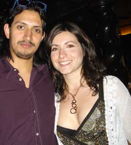 Sergio, and su chica.