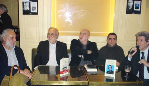 Harguindey, Gutierrez Aragón, JF Ferré, Jordi Costa, Jorge Herralde