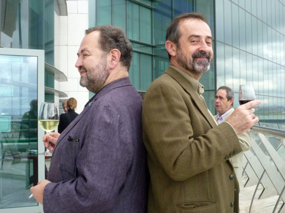 Juan Bas y Manuel Florentín