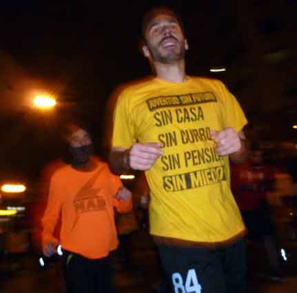 La San Silvestre, Coppini y Schumacher,, by JAVIER PUEBLA para Cambio16