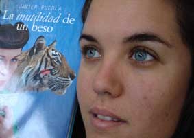 Ojos de tigresa azul